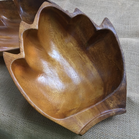 Set of 2! MCM Vintage bear paw “monkey pod” bowls! - Picture 3 of 5